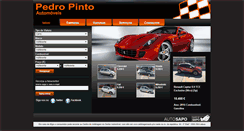 Desktop Screenshot of pedropintoautomoveis.com